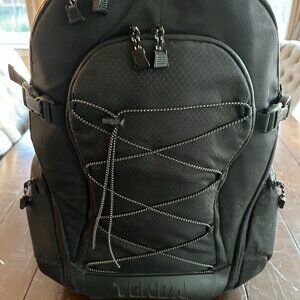 Tenba Shootout Black Rolling Camera Large Photography Travel Backpack Wheels